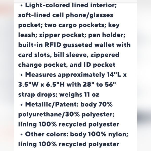 Ihkwip Patent Sling Crossbody - Picture 15 of 15